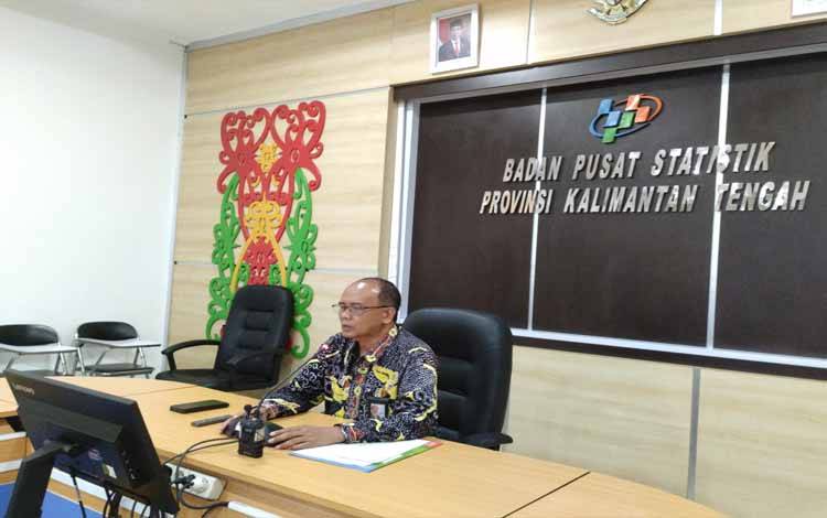 Kepala Badan Pusat Statistik atau BPS Provinsi Kalimantan Tengah, Eko Marsoro.(FOTO: TESTI PRISCILLA)