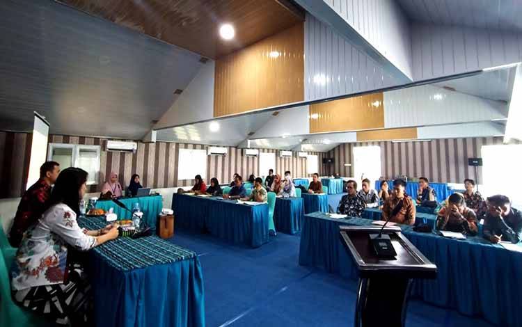 Pelatihan Potensi Desa (Podes) tahun 2024 di aula Hotel GH Senyiur Syariah Muara Teweh, Sabtu 27 April 2024.(foto: Dhani)