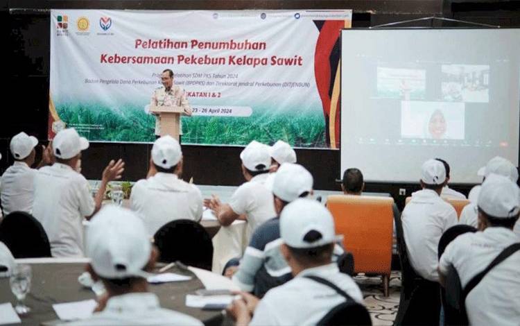 BPDPKS kembali menggelar pelatihan sumber daya manusia perkebunan kelapa sawit atau SDM PKS untuk tahun 2024.(FOTO: Rilis BPDPKS)