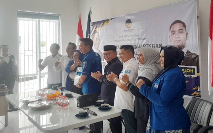 Nadalsyah Pendaftar Pertama Bakal Calon Gubernur Kalteng Melalui DPW NasDem
