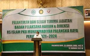 Wakil Gubernur Kalteng Hadiri Pelantikan BPH Direksi RS Islam PKU Muhammadiyah 