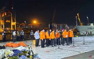 Petugas Kumpulkan 239 Kantong Jenazah Selama 6 Hari Evakuasi Sriwijaya Air