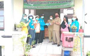 Satgas Penanganan Covid-19 Berikan Bantuan Masker di Kelurahan Bereng Bengkel