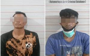 Dua Pelaku Pencurian Ditangkap Satreskrim Polres Kobar