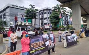 Demonstran Soroti Dugaan Pesta Narkoba di Rutan Salemba