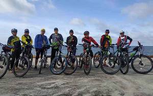 Seruyan Bike Club Gowes Bareng ke Pelabuhan Segintung