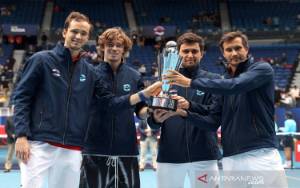 Medvedev dan Rublev Bawa Rusia Raih Kemenangan Perdana ATP Cup