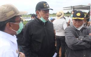 Atasi Banjir Lahan Food Estate, Sekjen Kementerian Pertanian: Perlu Perbanyak Pompa Air