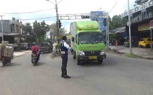 Angkutan Berat Boleh Lewat Jalur Dalam Kota Sampit tapi di Sini