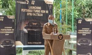 Bupati Barito Selatan Apresiasi Peluncuran Pertamax Turbo dan Trade In Tabung Elpiji 3 Kilogram