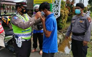 Operasi Aman Nusa II Polres Kapuas Masifkan Pendisiplinan Penerapan Prokes