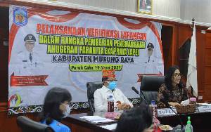 Murung Raya Masuk Nominasi Penerima Anugerah Parahita Ekapraya