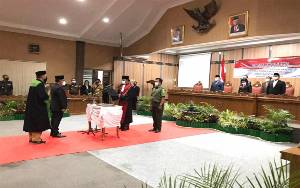 Hairis Salamad Resmi Jabat Wakil Ketua DPRD Kotim