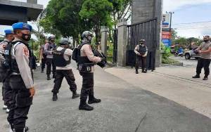 Brimob Polda Kalteng Latihan Tangani OTK Antisipasi Teroris