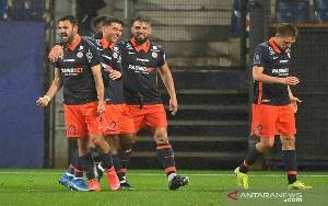 Gol Larut Montpellier Buyarkan Kemenangan 10 Pemain Marseille