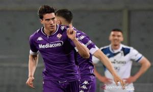 Dusan Vlahovic Bawa Fiorentina Jauhi Ancaman Degradasi