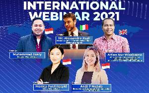 HIMA Kobar di Palangka Raya Bersama Klinik Bisnis Gelar Webinar Internasional Terbesar di Kalimantan Tengah