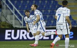 Inter Kunci Gelar Scudetto Sekaligus Kirim Crotone ke Serie B