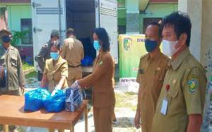 Disperindag Salurkan 150 Paket Sembako di Kereng Bangkirai