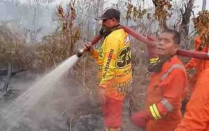 Kisah Relawan BPK Samuja Ampah saat Tangani Kebakaran Selama 17 Jam