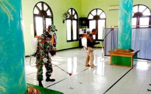 Masjid di Lamandau Disterilisasi Menjelang Idul Fitri
