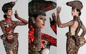 Detail Kostum Nasional Komodo Diajang Miss Universe 2020