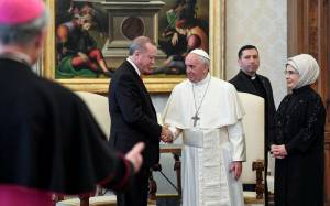 Presiden Turki Minta Paus Fransiskus Terus Merespons Kekerasan di Gaza