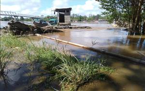 Debit Air Sungai Katingan Terus Meningkat