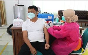 190 Pegawai IAHN-TP Palangka Raya Sudah Terima Vaksinasi Covid-19 Tahap Satu