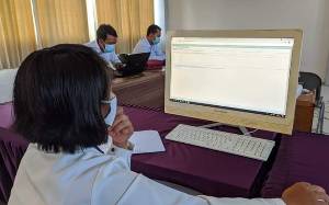 88 Calon Mahasiswa Baru IAHN-TP Palangka Raya Ikuti Tes Secara Online