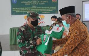Kodim 1016 Palangka Raya Gelar Komsos Bersama Keluarga Besar TNI