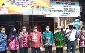 Desa Bagendang Hilir Juara Pertama Lomba Desa Tingkat Kabupaten