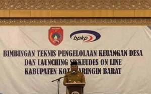 Kotawaringin Barat Bakak Jadi Kabupaten Pertama di Kalteng Terapkan Siskeudes Online
