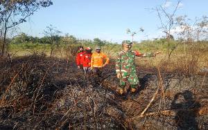 Lahan Setengah Hektare Terbakar di Desa Tapen Raya