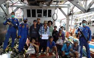 Dirpolair Gagalkan Pencurian Ikan oleh Kapal Asing di Perairan Natuna