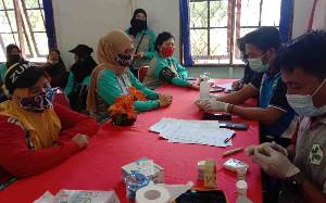 Setiap Jumat, Kecamatan Kapuas Kuala Senam Bersama Hingga Cek Kesehatan Gratis