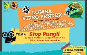 Pemko Palangka Raya Adakan Lomba Video Pendek Stop Pungli
