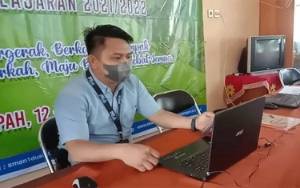 Polsek Dusun Tengah Sampaikan Bahaya Penyalahgunaan Narkoba ke Siswa SMA