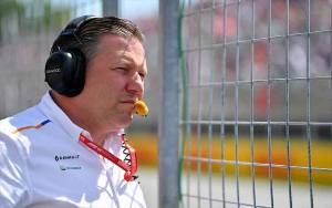 CEO McLaren Zak Brown Positif Covid-19 Jelang GP Inggris