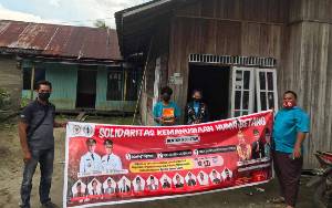 Solidaritas Kemanusiaan Huma Betang Peduli Warga Isolasi Mandiri di Sampit