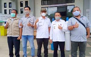 RSUD Tamiang Layang Kembali Terima Bantuan Oksigen dari Pihak Swasta