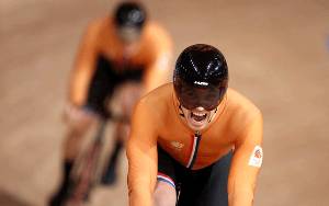 Belanda Sabet Emas Sprint Putra Balap Sepeda Trek Olimpiade Tokyo