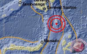Gempa Magnitudo 7,1 Guncang Melonguane di Sulawesi Utara