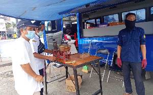 Dinas Perdagangan Barito Timur Gelar Sidang Tera di Pasar Tamiang Layang