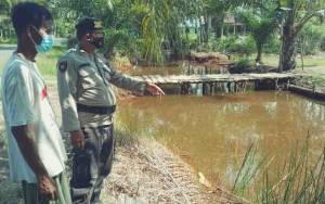 Polisi Petakan Titik Sumber Air untuk Penanggulangan Karhutla di Kapuas