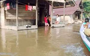 Banjir di Kecamatan Aruta Semakin Meluas