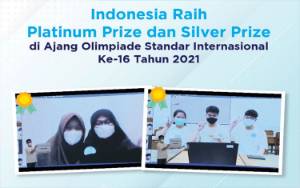 Indonesia Raih Platinum Prize dan Silver Prize di Olimpiade Internasional