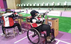 Para-menembak Optimistis Melaju Hingga Final Paralimpiade Tokyo