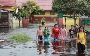 Hujan Deras, Desa Sungai Pasir Kebanjiran
