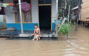 Ribuan Jiwa Terdampak Banjir di Seruyan